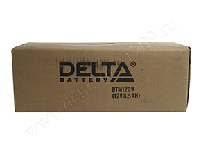 Закрытая коробка с аккумуляторами Delta DTM 1209